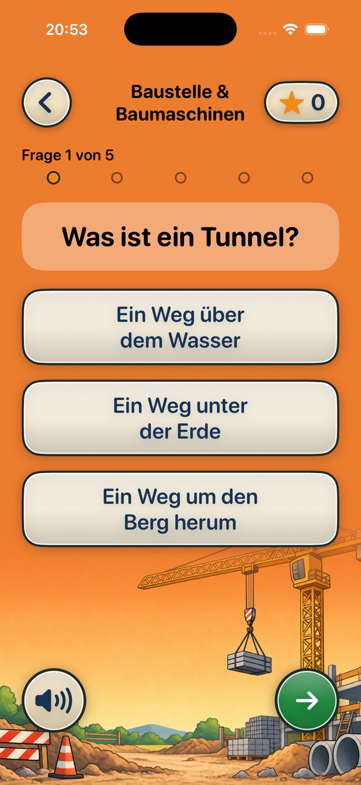 Baustellen-Frage
